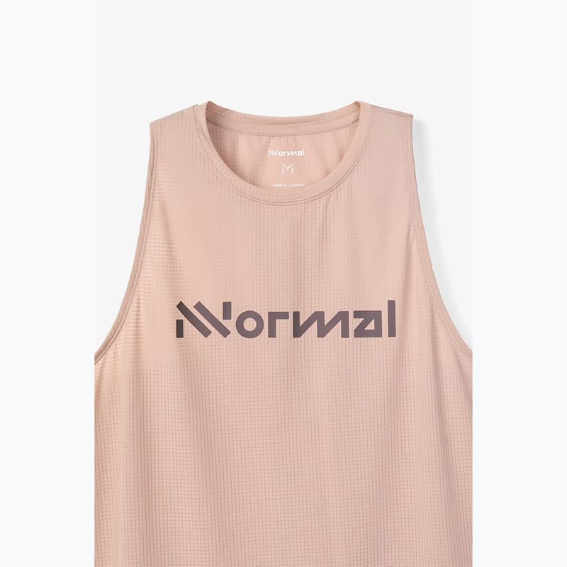 Футболка для бігу жіноча NNormal Race Tank dusty pink 4