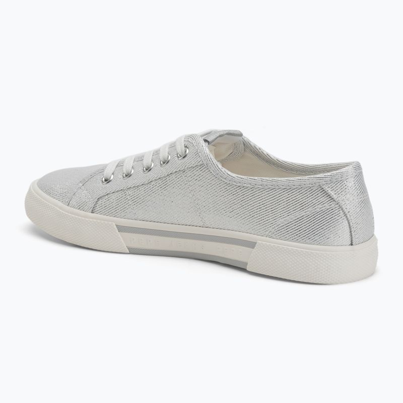 Кеди жіночі Pepe Jeans Brady Party silver 3