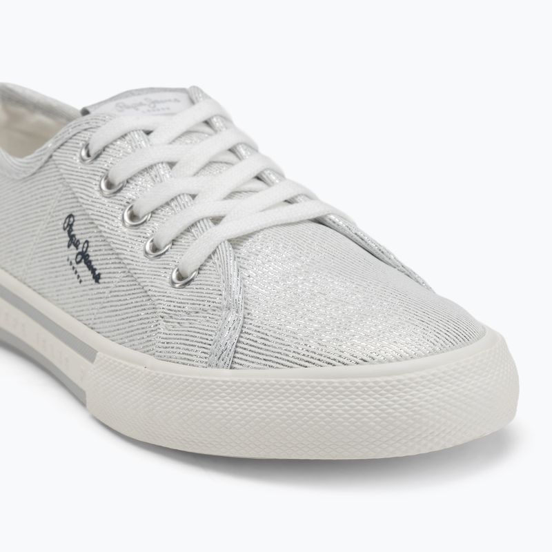 Кеди жіночі Pepe Jeans Brady Party silver 5