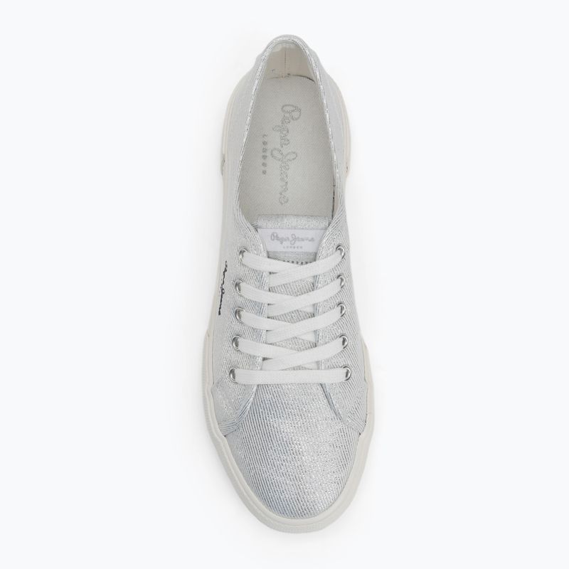 Кеди жіночі Pepe Jeans Brady Party silver 6