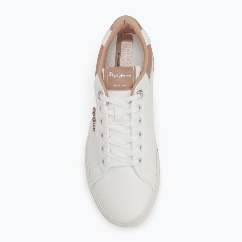 Кросівки жіночі Pepe Jeans Kenton Court golden ochre brown 5