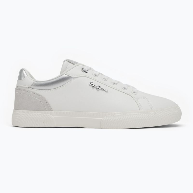 Кросівки жіночі Pepe Jeans Kenton Court silver 2