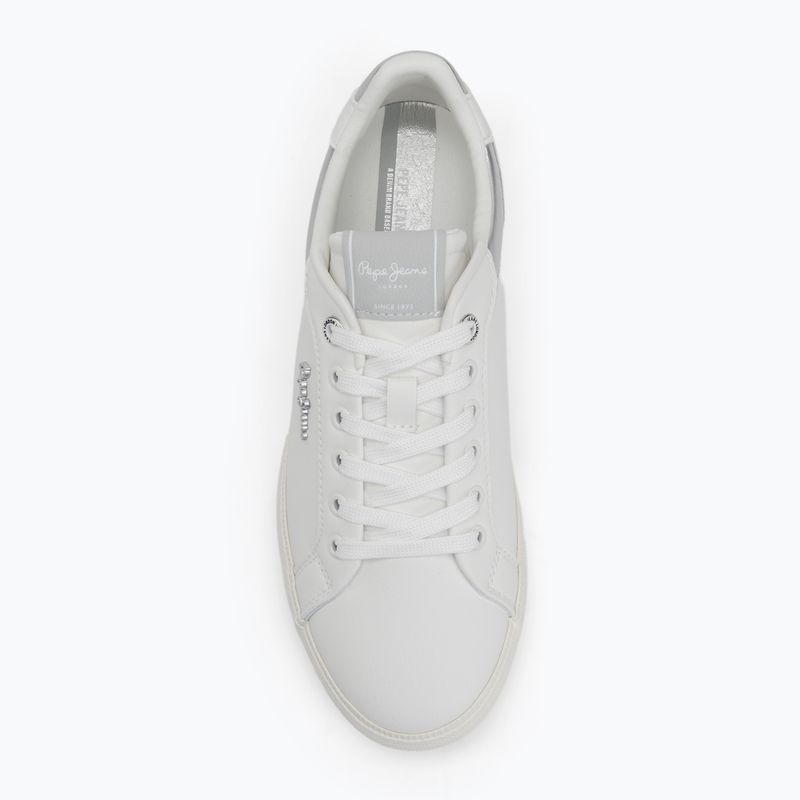 Кросівки жіночі Pepe Jeans Kenton Court silver 5