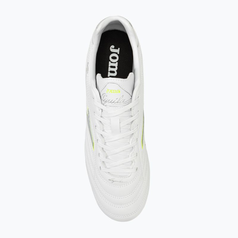 Бутси футбольні чоловічі Joma Aguila FG white 5