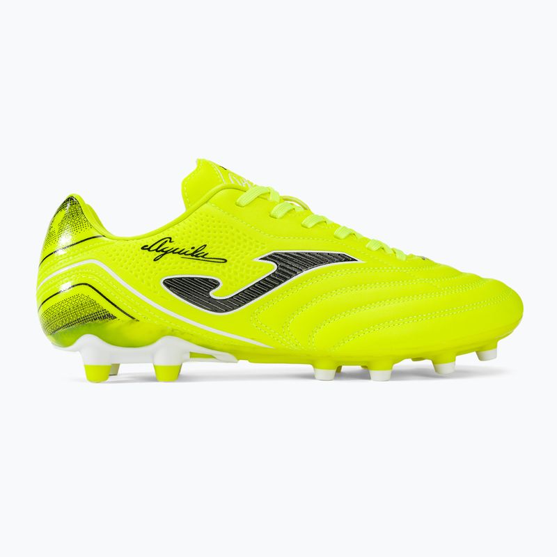 Бутси футбольні чоловічі Joma Aguila FG lemon fluor 2