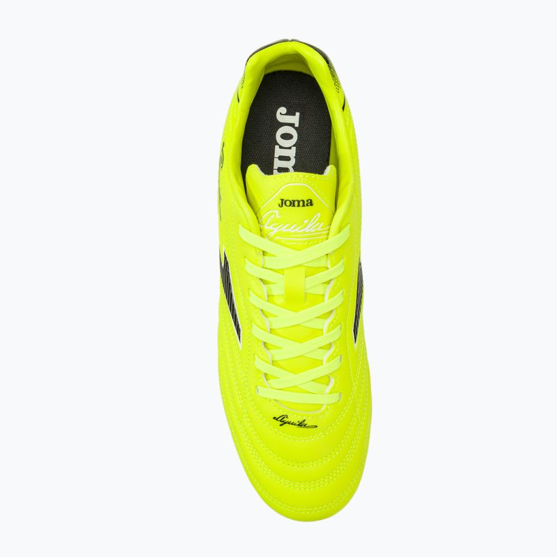Бутси футбольні чоловічі Joma Aguila FG lemon fluor 5