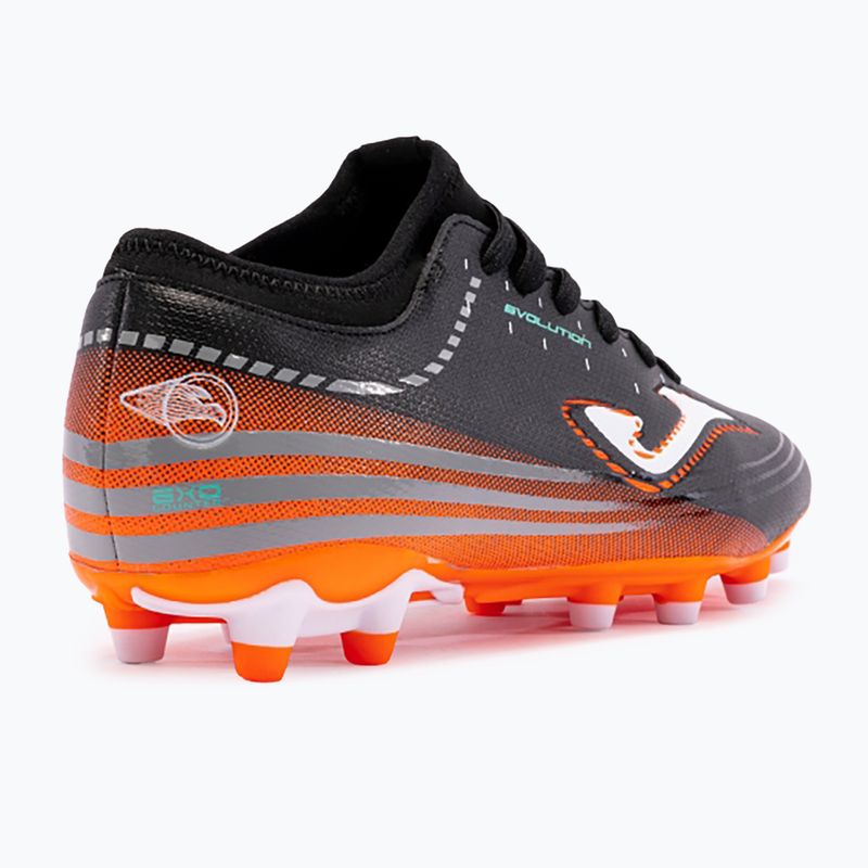 Бутси футбольні чоловічі Joma Evolution FG black/orange 8