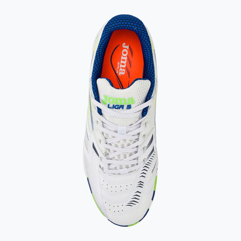 Чоловічі футбольні бутси Joma Liga 5 TF білі 5