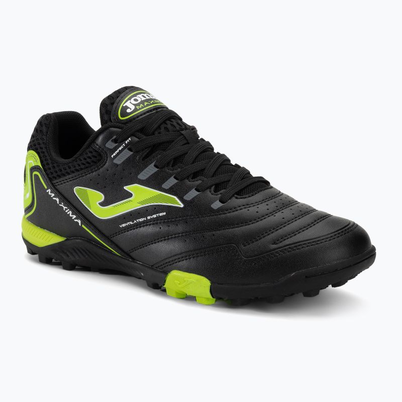 Бутси футбольні чоловічі Joma Maxima TF black/green