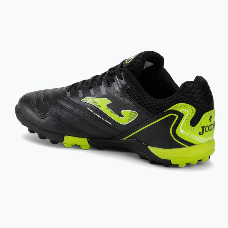 Бутси футбольні чоловічі Joma Maxima TF black/green 4