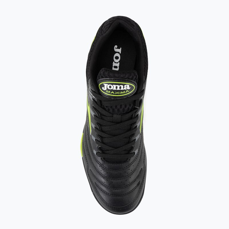 Бутси футбольні чоловічі Joma Maxima TF black/green 6