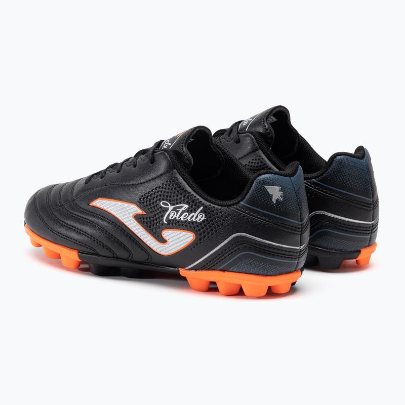 Бутси футбольні дитячі Joma Toledo Jr HG black 3