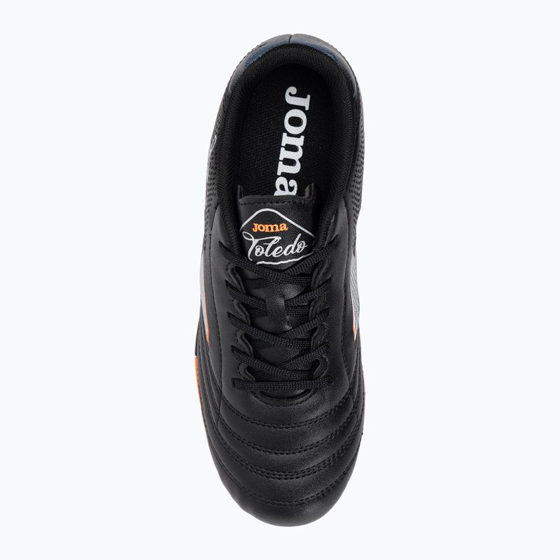 Бутси футбольні дитячі Joma Toledo Jr HG black 6