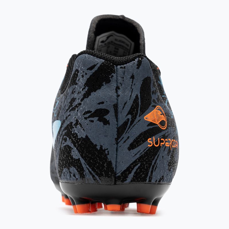Бутси футбольні дитячі Joma Super Copa Jr AG black/turquoise 7