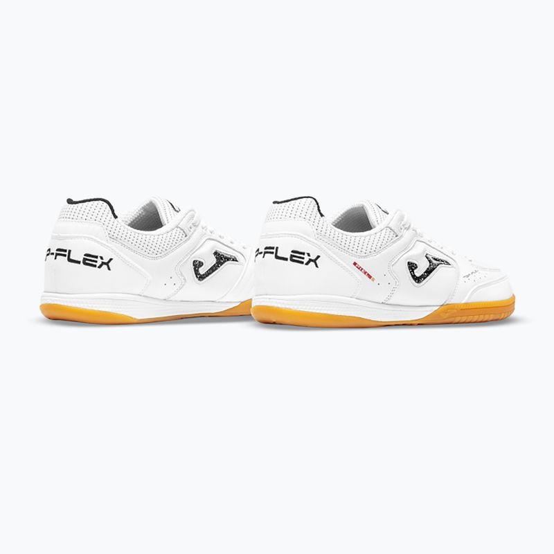 Кросівки футбольні чоловічі Joma Top Flex Foot Shape Indoor white 3