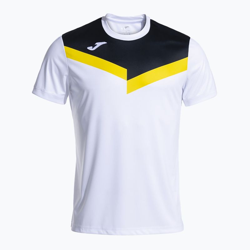 Футболка тенісна чоловіча Joma Court white/black