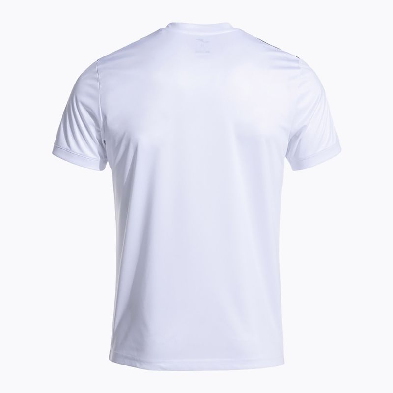 Футболка тенісна чоловіча Joma Court white/black 3