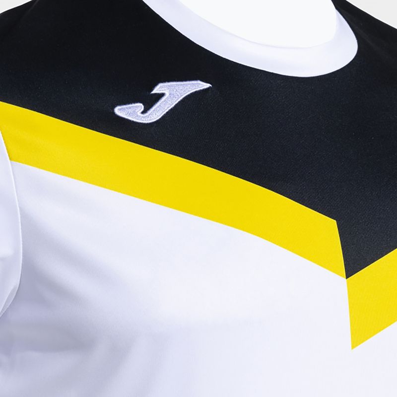 Футболка тенісна чоловіча Joma Court white/black 4