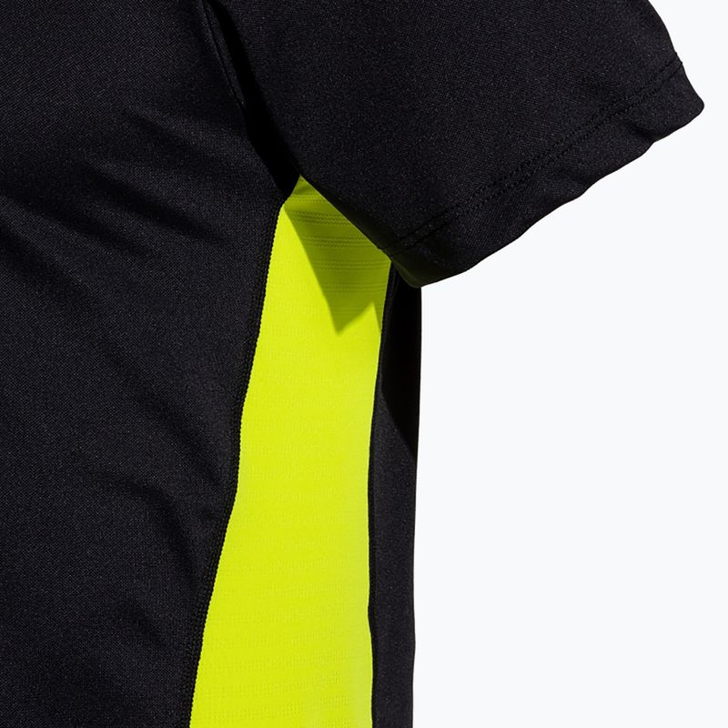 Футболка тенісна чоловіча Joma Court black/green 5