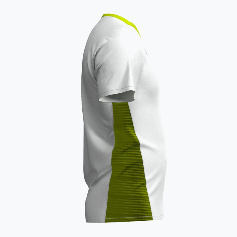 Футболка тенісна чоловіча Joma Court white/green 3
