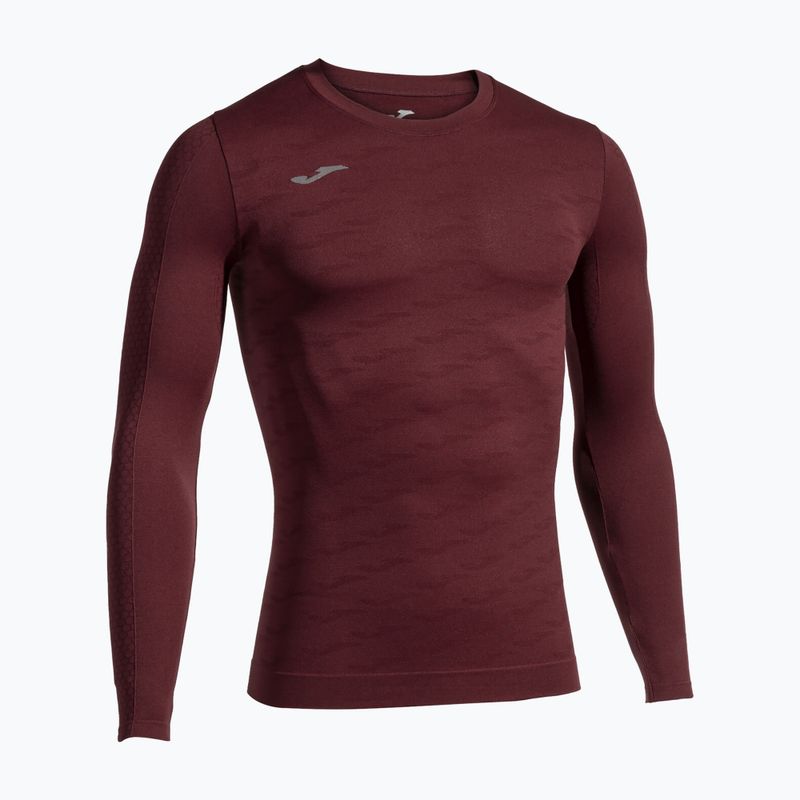 Чоловіча термоактивна кофта Joma Classic burgundy 2
