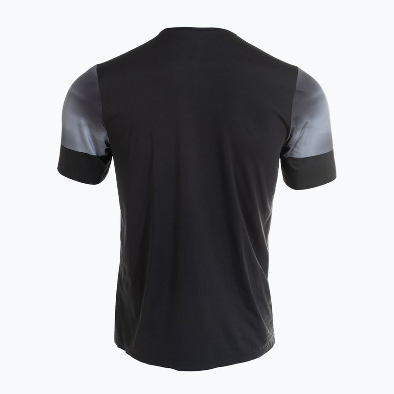 Футболка для бігу чоловіча Joma Elite XI black/anthracite 2