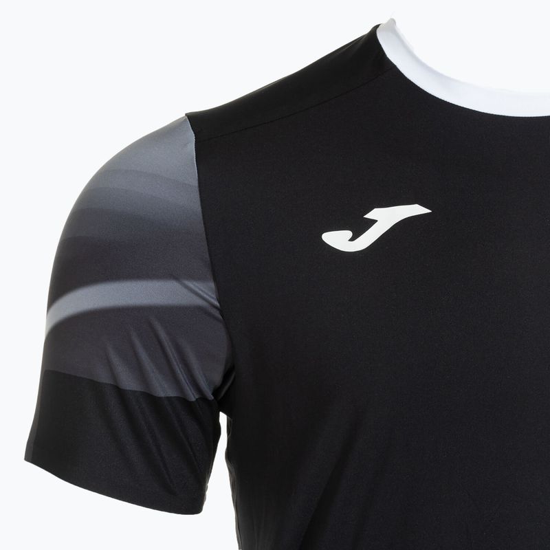 Футболка для бігу чоловіча Joma Elite XI black/anthracite 3