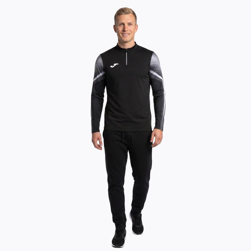 Кофта для бігу чоловіча Joma Elite XI black/anthracite 2