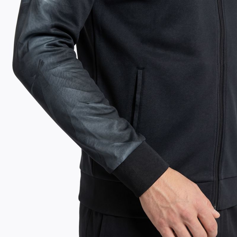 Кофта для бігу чоловіча Joma Elite XI Full Zip black/anthracite 3