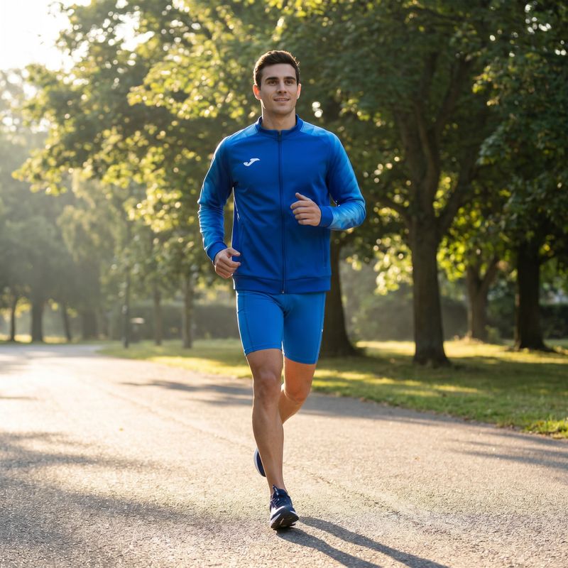 Кофта для бігу чоловіча Joma Elite XI Full Zip royal 11