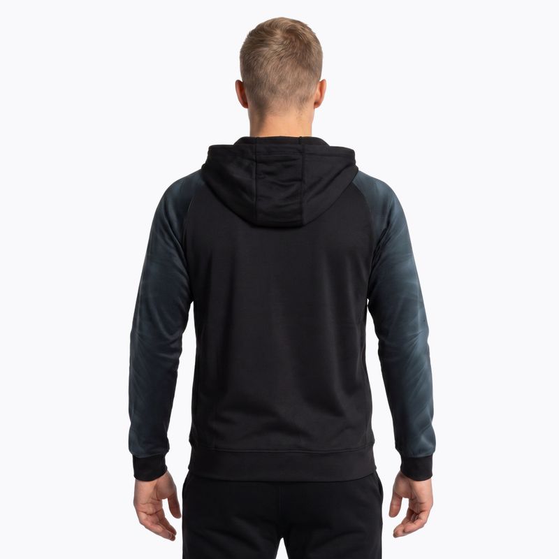 Кофта для бігу чоловіча Joma Elite XI Hoodie black/anthracite 2