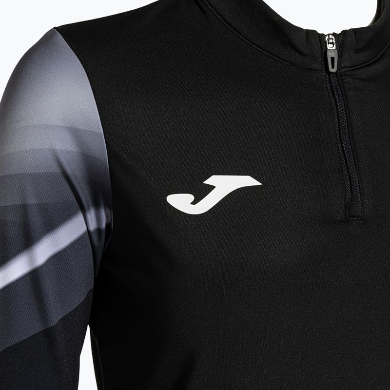 Кофта для бігу жіноча Joma Elite XI black/anthracite 4
