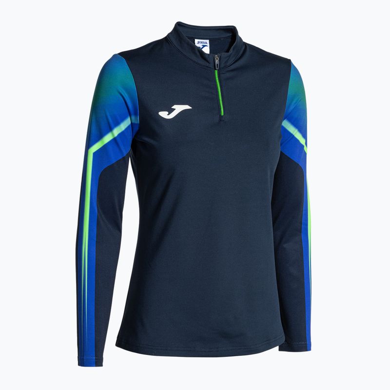 Кофта для бігу жіноча Joma Elite XI navy/fluor green 3
