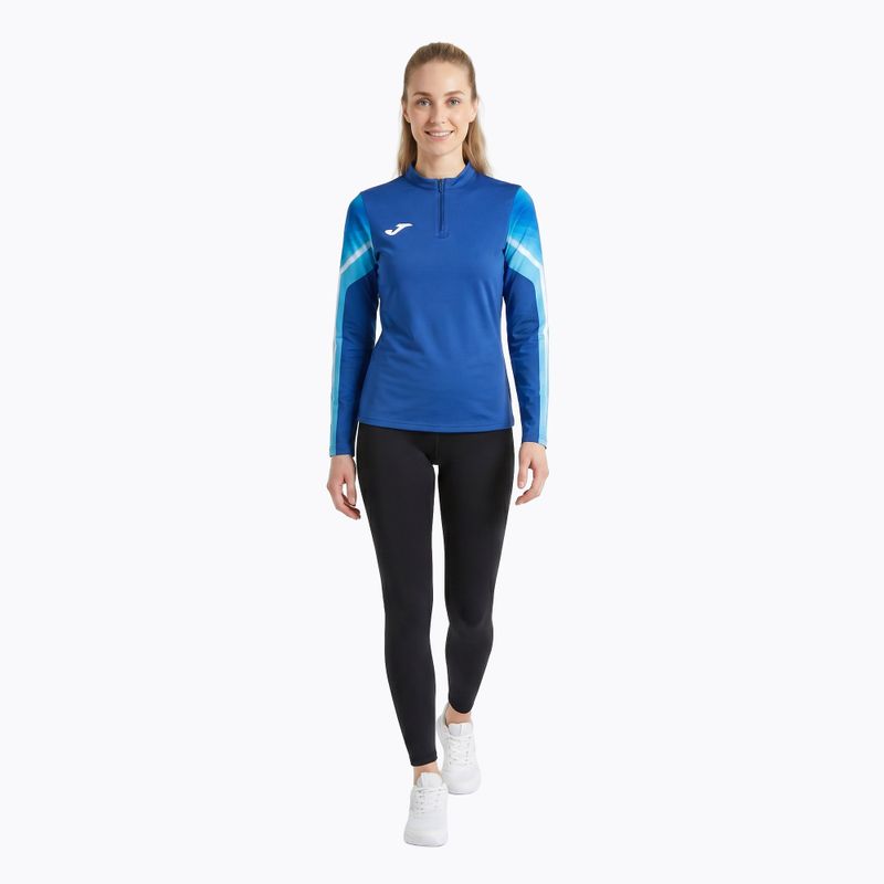 Кофта для бігу жіноча Joma Elite XI royal/white 2