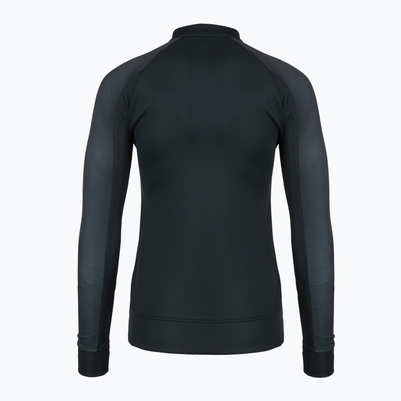 Кофта для бігу жіноча Joma Elite XI Full Zip black/anthracite 2