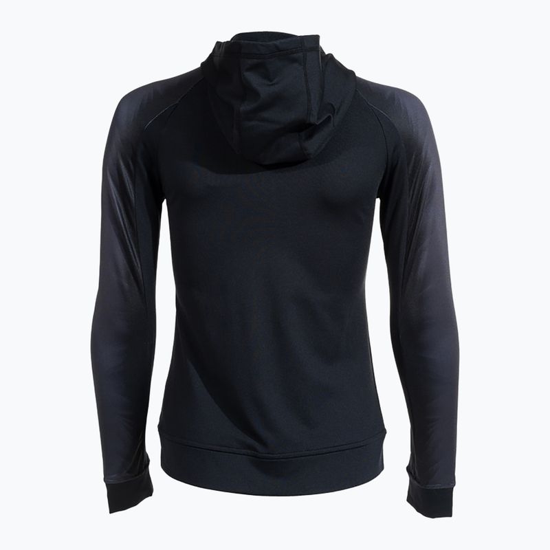 Кофта для бігу жіноча Joma Elite XI Hoodie black/anthracite 2