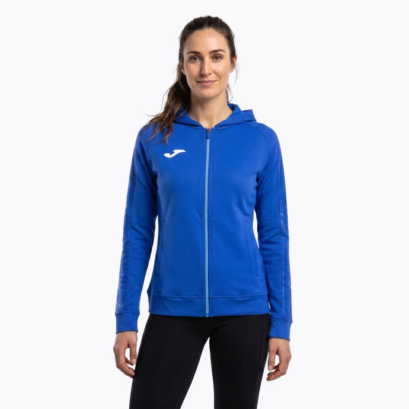 Кофта для бігу жіноча Joma Elite XI Hoodie royal