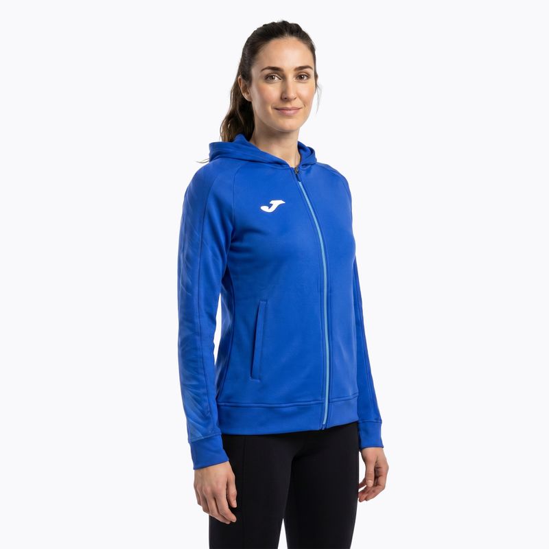 Кофта для бігу жіноча Joma Elite XI Hoodie royal 4