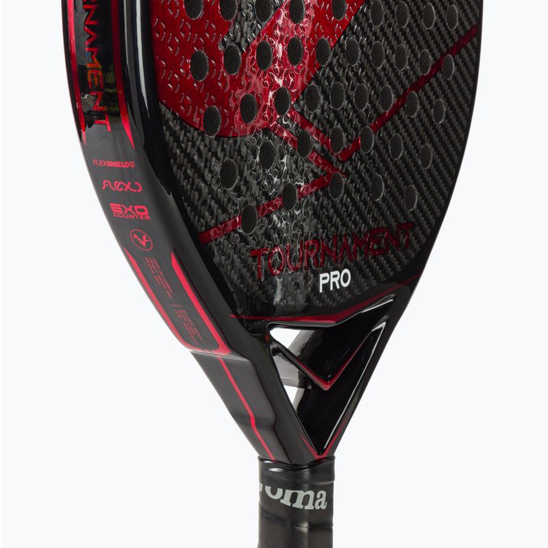 Ракетка Joma Tournament Pro Paddle чорна/червона 4