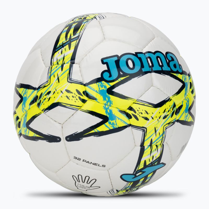 Футбольний м'яч Joma Dali III жовтий розмір 4 2