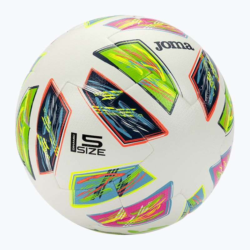 Joma Dynamic IV фтор зелений / темно-синій футбольний розмір 5 5