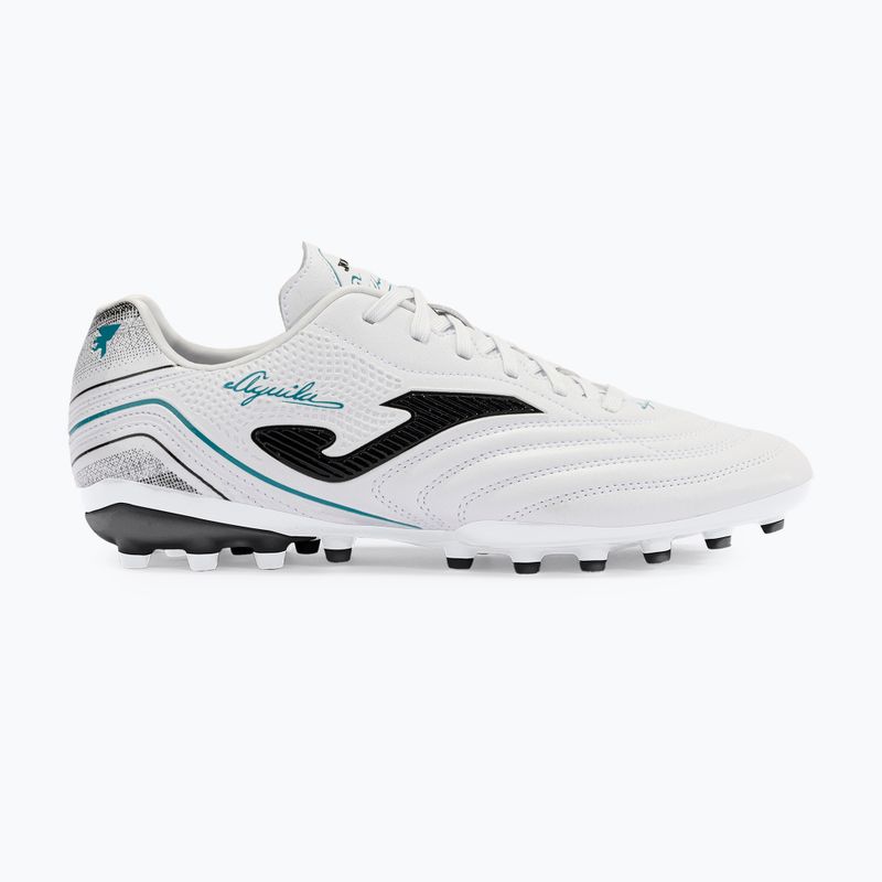 Кросівки футбольні чоловічі Joma Aguila AG white/black 8