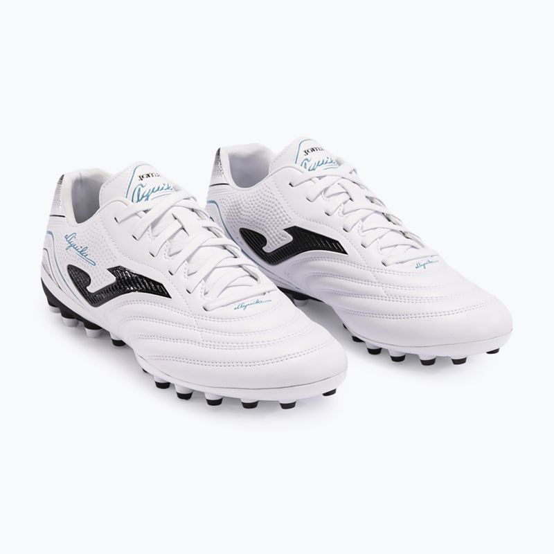 Кросівки футбольні чоловічі Joma Aguila AG white/black 9