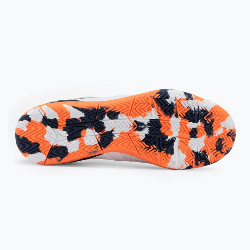 Кросівки футбольні чоловічі Joma Dribling IN white/orange 4