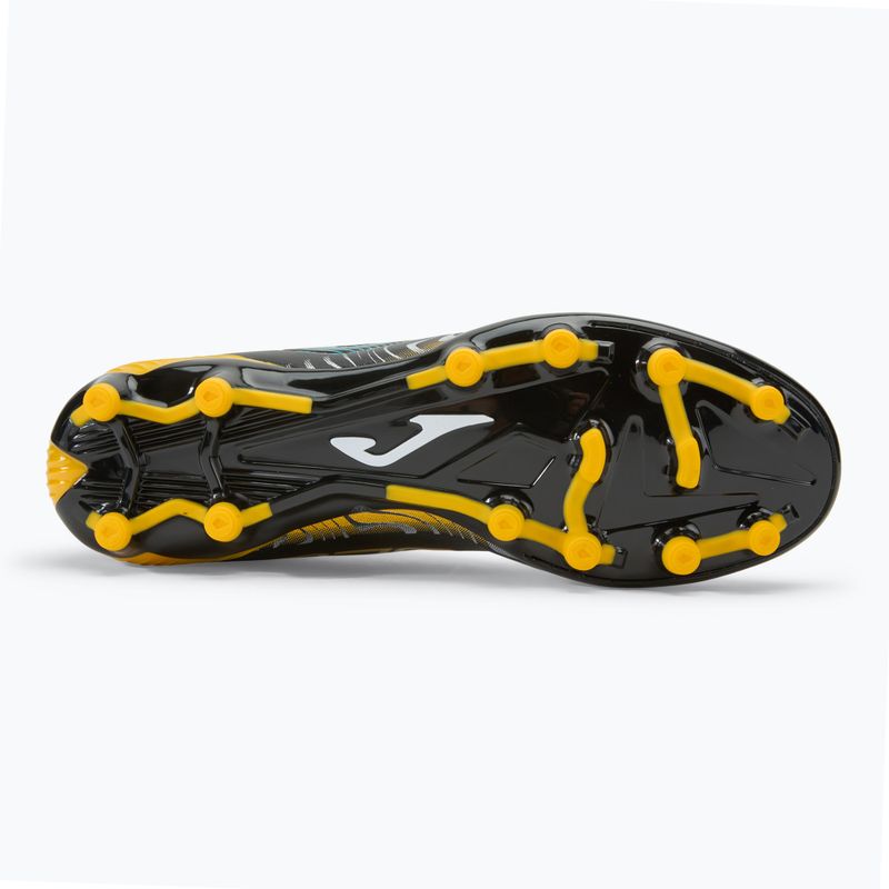 Кросівки футбольні чоловічі Joma Evolution FG black/gold 4