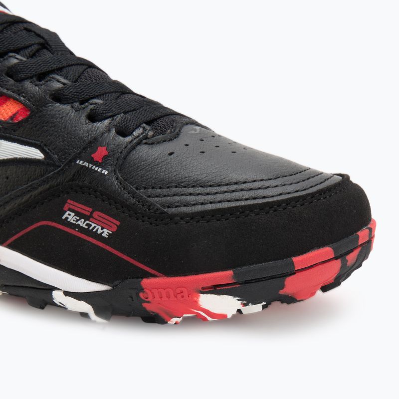Чоловічі футбольні бутси Joma FS Reactive TF чорні/червоні 7