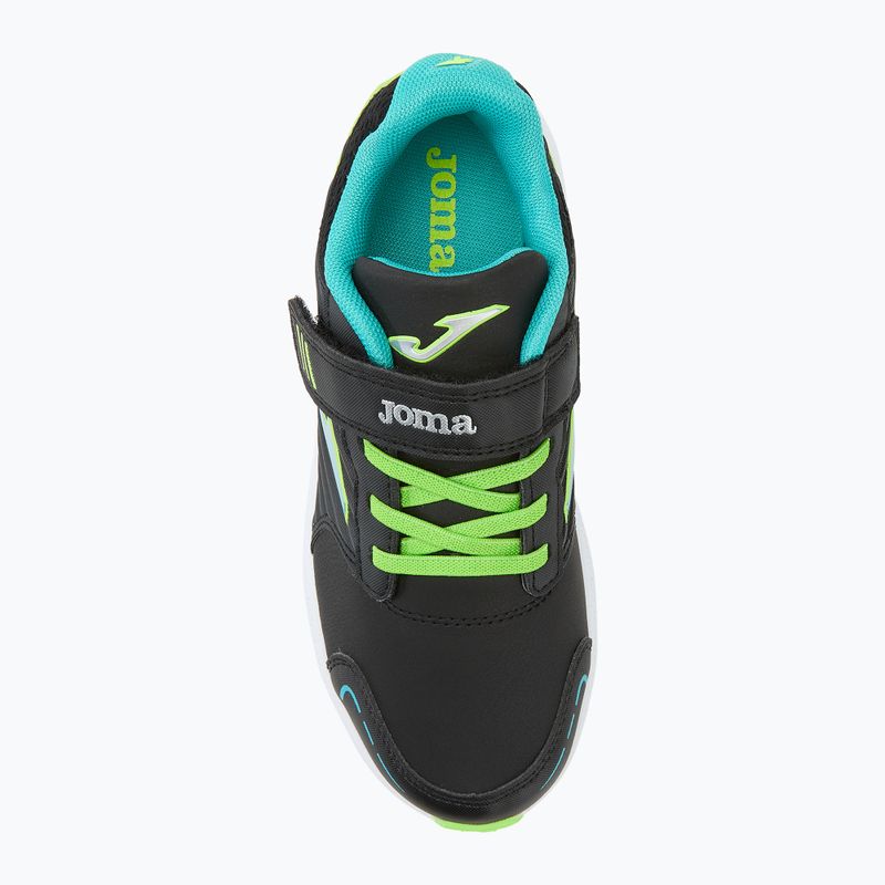 Кросівки дитячі для бігу Joma Fury black/turquoise 5