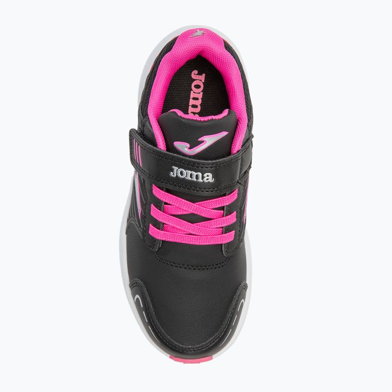 Кросівки дитячі для бігу Joma Fury black/fuchsia 5