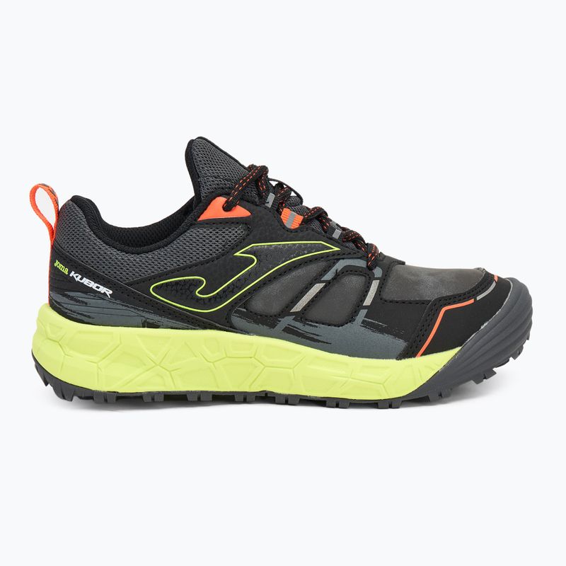 Кросівки для бігу дитячі Joma Kubor grey/lemon fluor 2