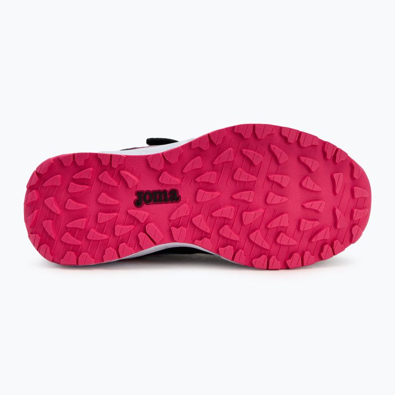 Дитячі бігові кросівки Joma Tundra чорні/помаранчеві шафранові 4